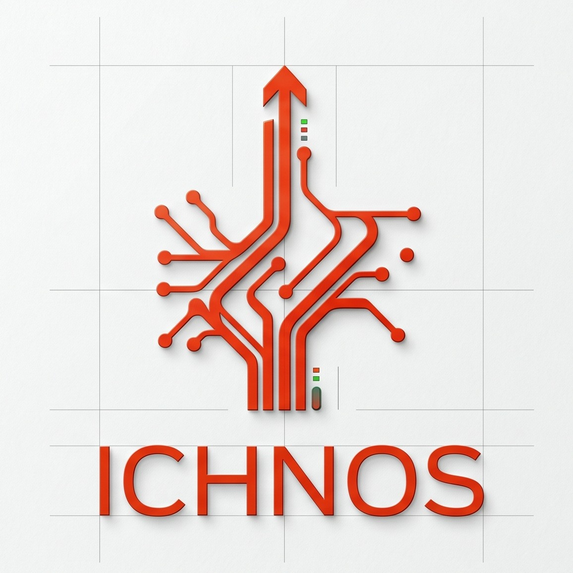 Ichnos Protocol Logo - Tracing chaotic telemetry into structured truth